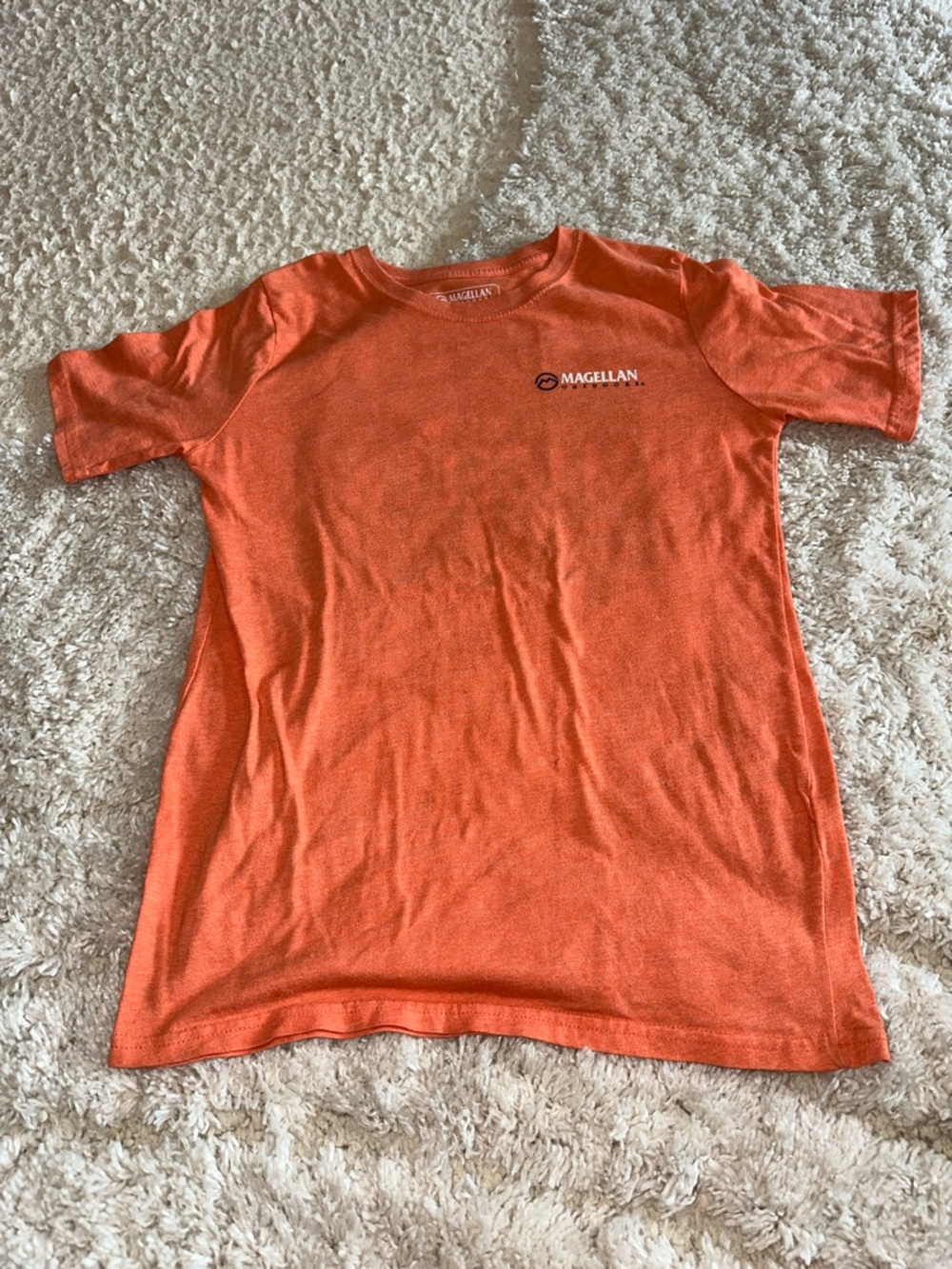 Boys Magellan Outdoors Bright Orange Short Sleeve Tee